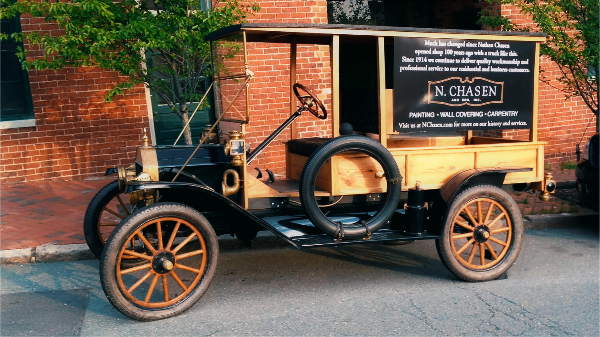 Our replica Model-T service truck